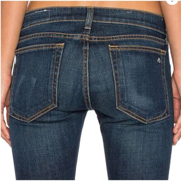✨Rag & Bone Tomboy Aged Wash Skinny Sz 31 Jeans✨ - Picture 5 of 11